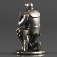 Seal Diver Soldier Taking Aim with Rifle Statue - Thumbnail 10