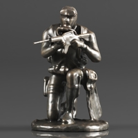 Seal Diver Soldier Taking Aim with Rifle Statue - Thumbnail 16