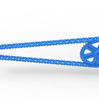 Chain drive Version 1 Scale 1:25 - Thumbnail 2