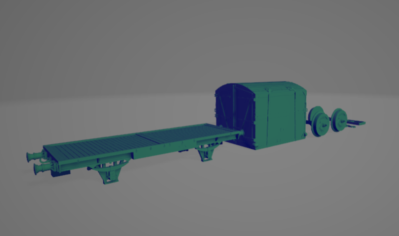 OO gauge Conflat Wagon Model Railways