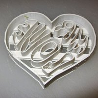Mr Love cookie cutter and press - Thumbnail 3