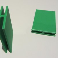 Small Cardboard box close clip 3D Printing 56467