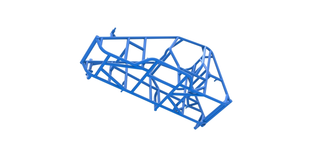 Frame of Pavement 600 Micro sprint car 1:25 3D Print 564715