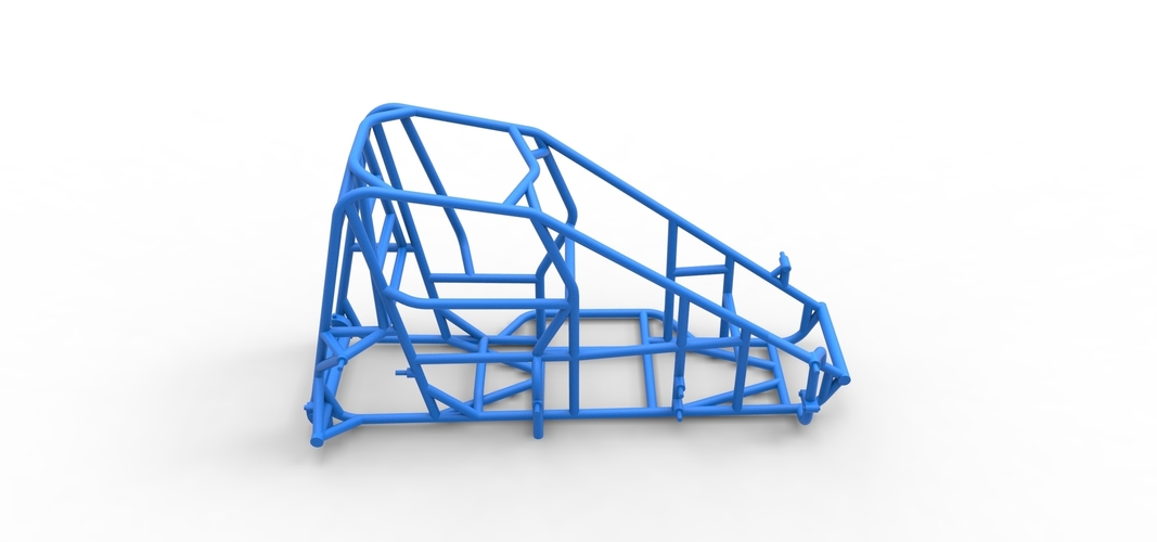 Frame of Pavement 600 Micro sprint car 1:25 3D Print 564727