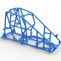 Frame of Pavement 600 Micro sprint car 1:25 - Thumbnail 15