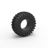 Offroad tire 135 Scale 1:25 - Thumbnail 1
