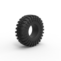 Offroad tire 135 Scale 1:25 - Thumbnail 2