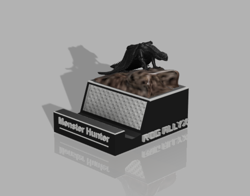 STAND / DOCKING STATION FOR ROG ALLY X - MONSTER HUNTER