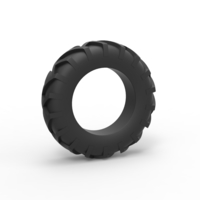 Tractor tire 29 Scale 1:25 - Thumbnail 1