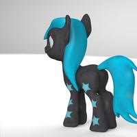 Black Star Pony - Thumbnail 2
