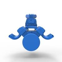 Engine V8 for vintage dragster Version 4 Scale 1:25 - Thumbnail 11