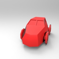 Low Poly Car - Thumbnail 3
