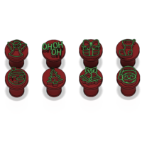 Christmas-Themed Brigadeiro Stamps - Thumbnail 2
