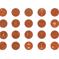 Halloween-Themed Brigadeiros Stamps - The Ultimate Collection - Thumbnail 2