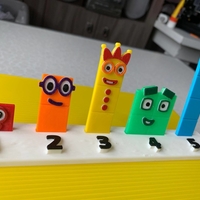 Number Blocks 1 to 5: Low-Cost 3D Printing Set - Thumbnail 2