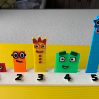 Number Blocks 1 to 5: Low-Cost 3D Printing Set - Thumbnail 5
