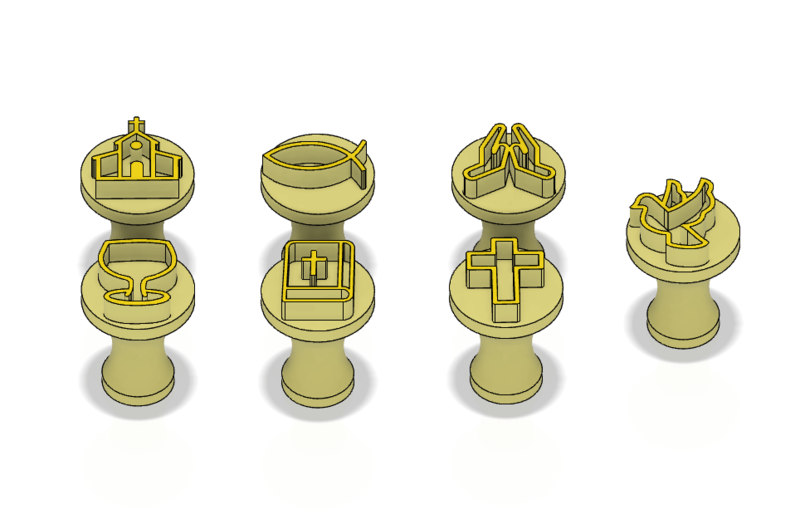 Christian-Themed Brigadeiro Stamps