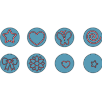 Party-Themed Brigadeiro Stamps - Thumbnail 1