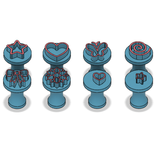 Party-Themed Brigadeiro Stamps