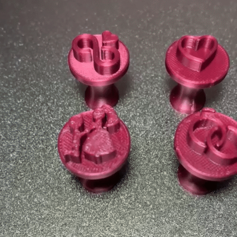 Wedding-Themed Brigadeiro Stamp