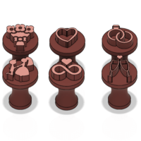 Wedding-Themed Brigadeiro Stamp - Thumbnail 3