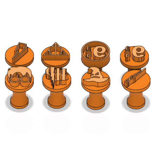 Harry Potter-themed Brigadeiro Stamp