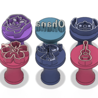 Stitch-themed Brigadeiro Stamp - Thumbnail 1