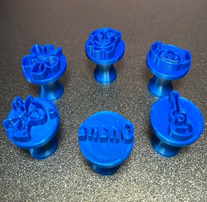 Stitch-themed Brigadeiro Stamp