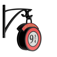 Platform 9 ¾ Lamp – Inspired by Harry Potter - Thumbnail 5