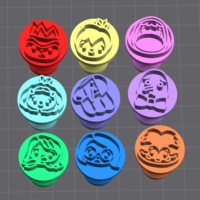 Inside Out 2-Themed Brigadeiro Stamp - Thumbnail 1