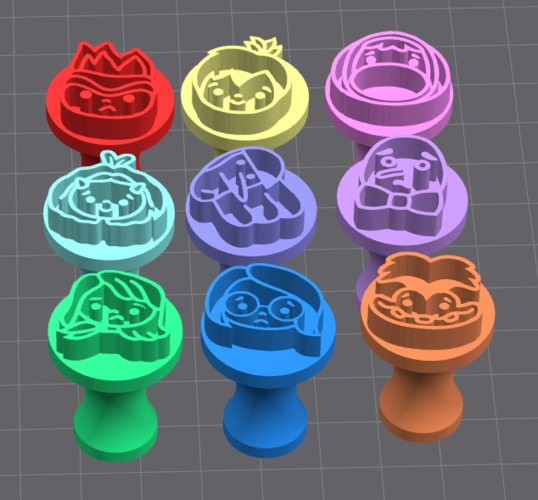 Inside Out 2-Themed Brigadeiro Stamp