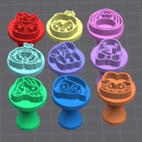 Inside Out 2-Themed Brigadeiro Stamp - Thumbnail 2