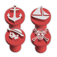 One Piece-Themed Brigadeiro Stamp - Thumbnail 1