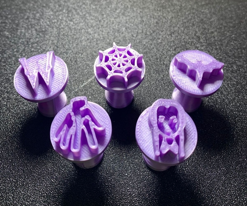 Wednesday-Themed Brigadeiro Stamp