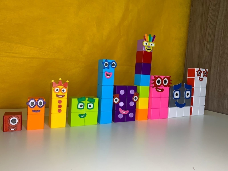 Numberblocks Full Pack (1 to 10)