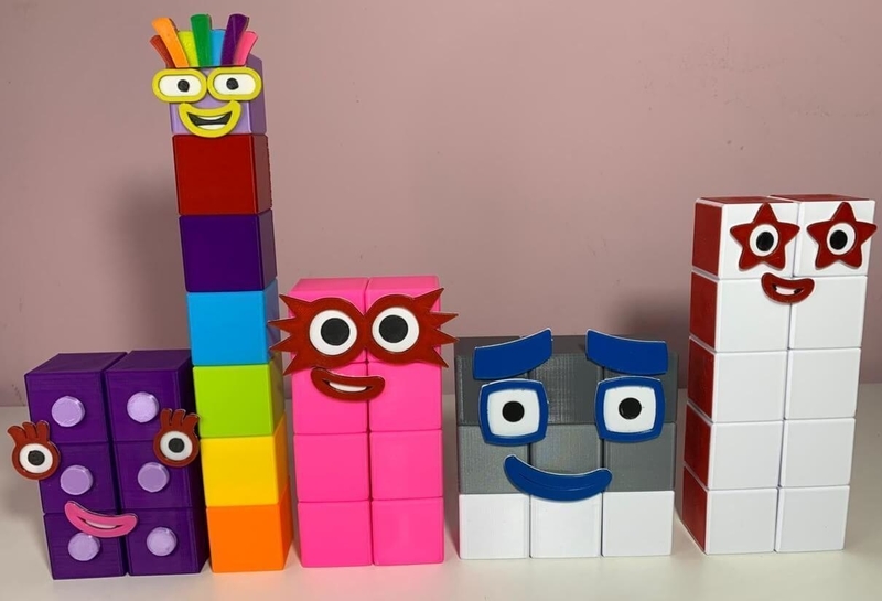 Numberblocks Six to Ten