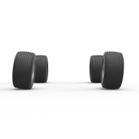 Wheel set of Australian Super Sedan 1:25 - Thumbnail 4