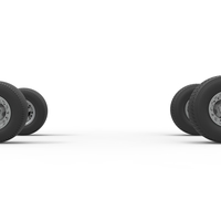 Wheel set of Australian Super Sedan 1:25 - Thumbnail 5