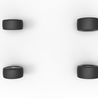 Wheel set of Australian Super Sedan 1:25 - Thumbnail 7