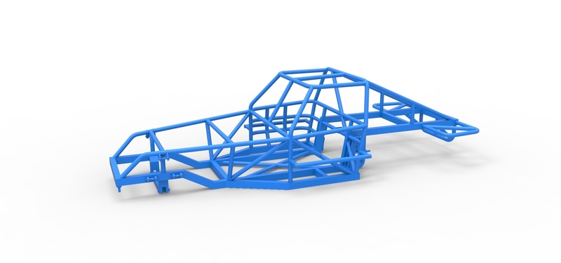 Frame of Australian Super Sedan 1:25