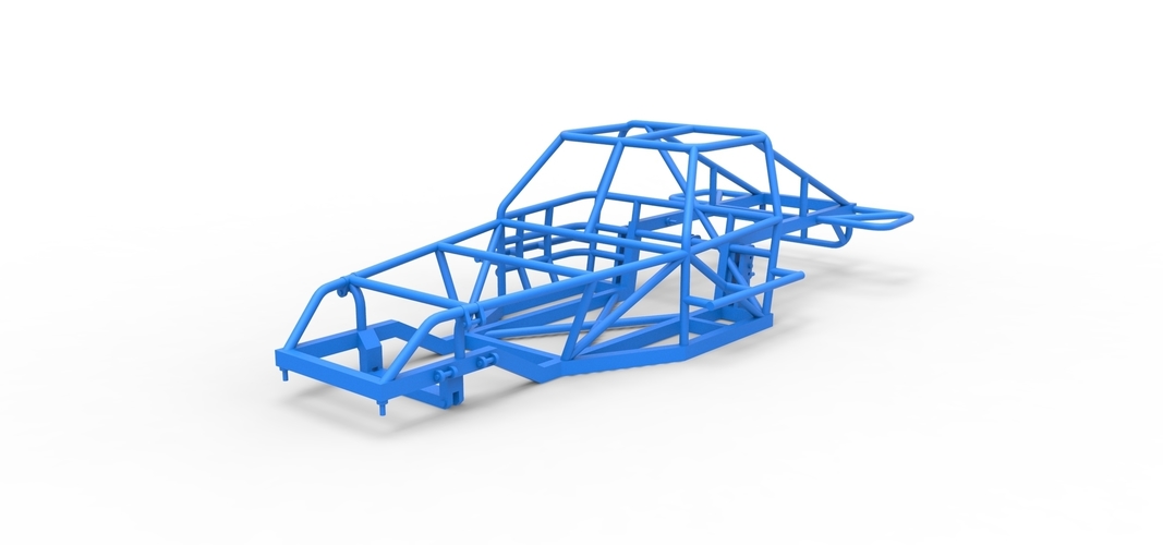 Frame of Australian Super Sedan 1:25 3D Print 565289