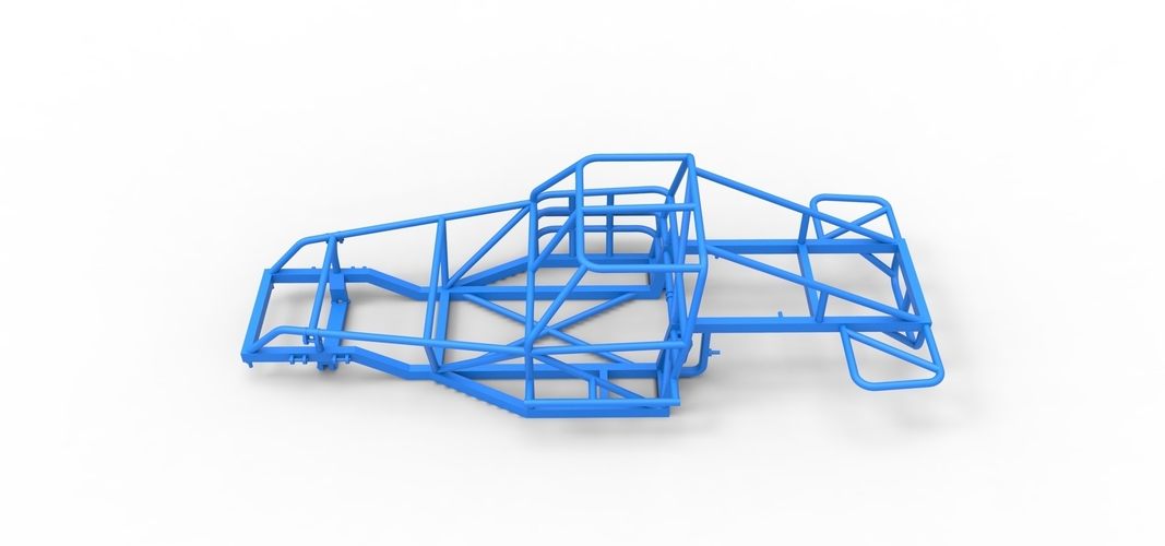 Frame of Australian Super Sedan 1:25 3D Print 565293