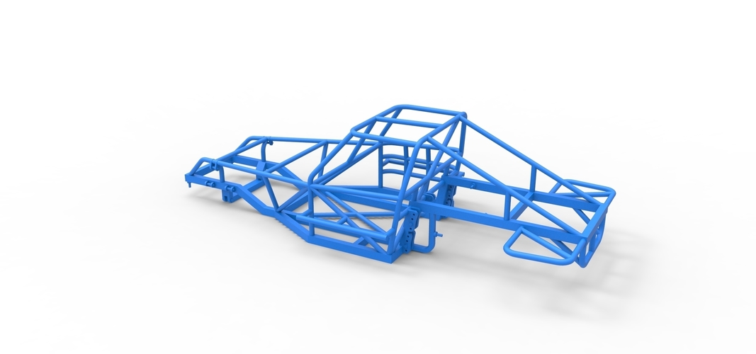 Frame of Australian Super Sedan 1:25 3D Print 565295