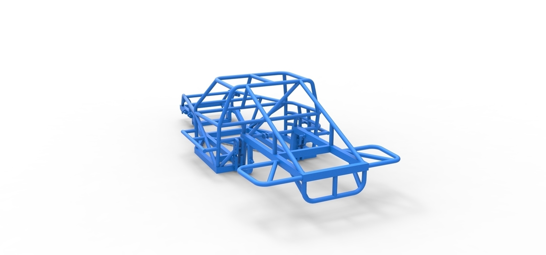 Frame of Australian Super Sedan 1:25 3D Print 565296