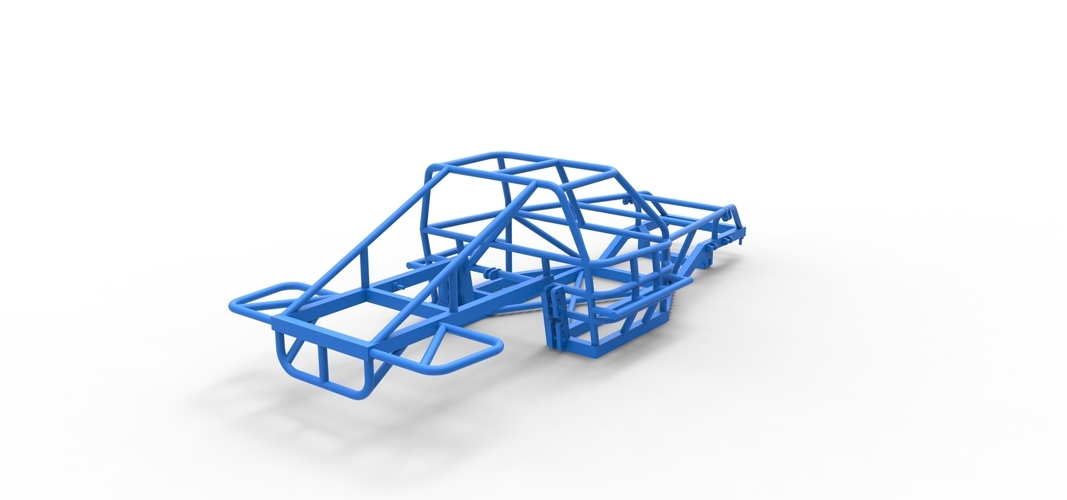 Frame of Australian Super Sedan 1:25 3D Print 565298