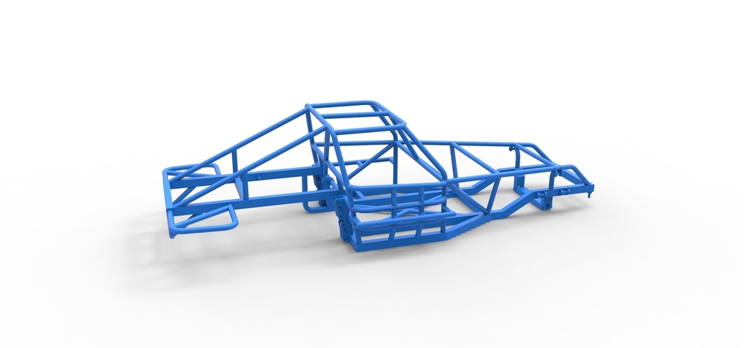 Frame of Australian Super Sedan 1:25 3D Print 565299