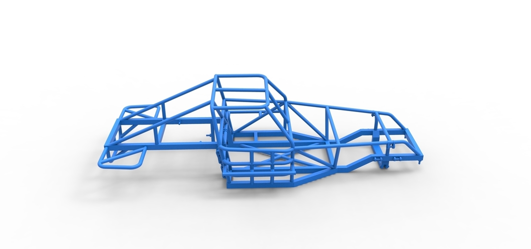 Frame of Australian Super Sedan 1:25 3D Print 565301