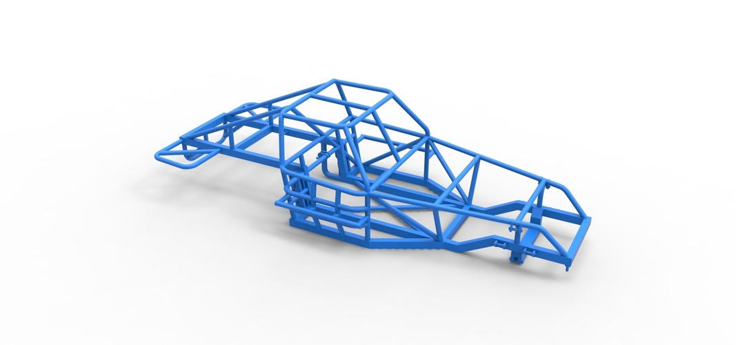 Frame of Australian Super Sedan 1:25 3D Print 565302