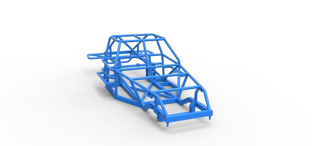 Frame of Australian Super Sedan 1:25 3D Print 565303