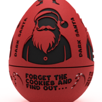 Don't forget the cookies... Embossed & Debossed 3MF & STL - Thumbnail 1